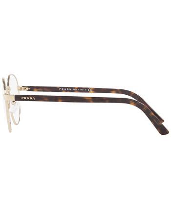 Prada PR 52XV Women's Round Eyeglasses 